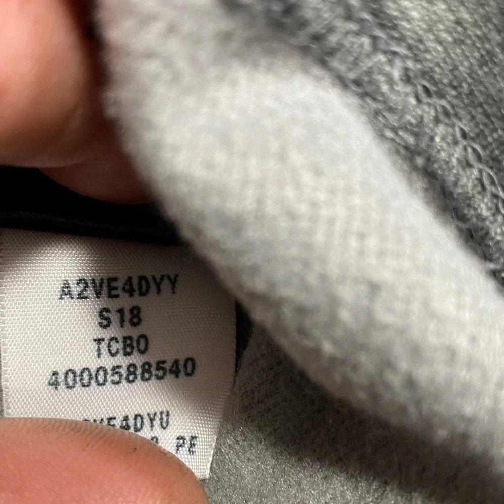 The North Face Full Zip Jacket Mens Large Gray Heathered Hiking Activewear A2VE4